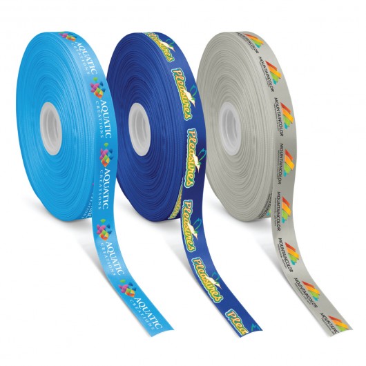 Full Colour Personalised Ribbon (25mm) printed